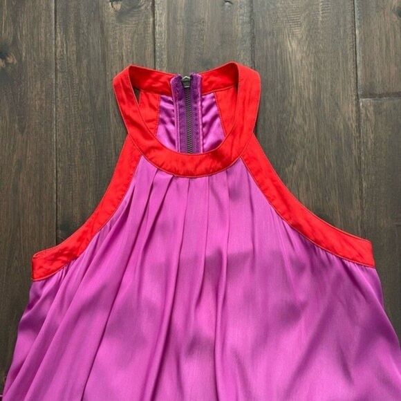 Bedo Femme Light Purple and Orange Flowy Dress S - Picture 7 of 8